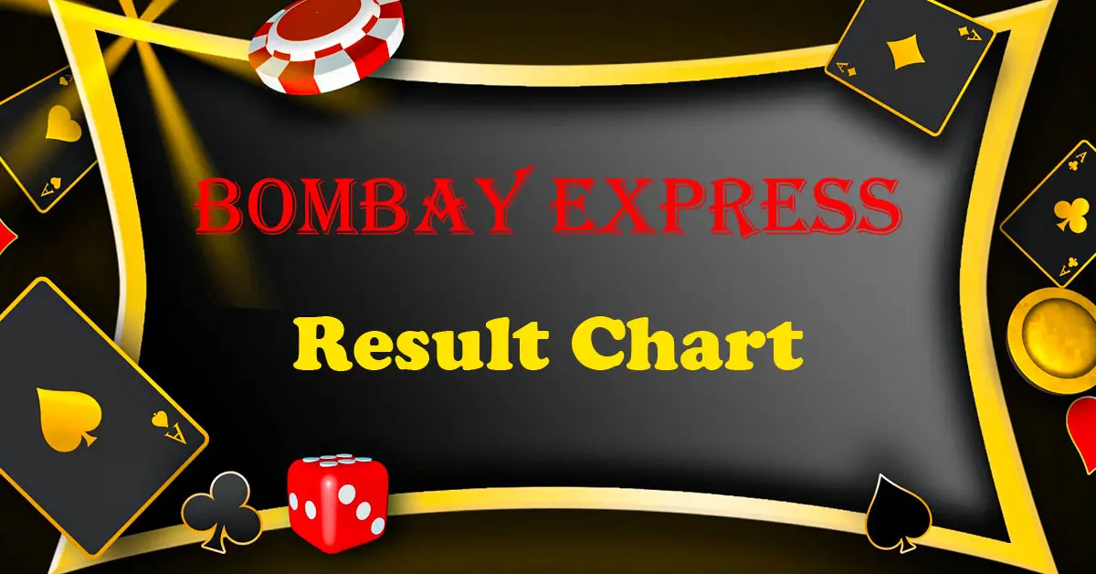 bombay express satta matka result chart